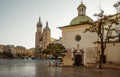 Church of St. Adalbert on main square in Krakow