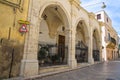 Church of St. Agostino. Montescaglioso. Basilicata. Italy. Royalty Free Stock Photo