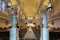 Church of St Alphonsus Interior in Novena Singapore Royalty Free Stock Photo