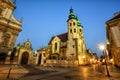 Church of St Andrew, Krakow Old Town, Poland Royalty Free Stock Photo