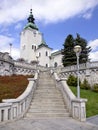 Church of St. Andrew, Ruzomberok, Slovakia Royalty Free Stock Photo