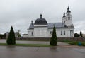 Church of St. Anthony in Sokolka in Poland, place of the Eucharistic miracle Royalty Free Stock Photo