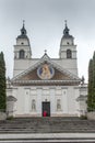 Church of St. Anthony in Sokolka in Poland, place of the Eucharistic miracle Royalty Free Stock Photo