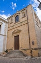 Church of St. Antonio. Ugento. Puglia. Italy. Royalty Free Stock Photo