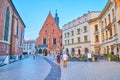 The Church of St Barbara in Krakow, Poland Royalty Free Stock Photo