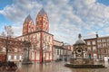 Church of St. Bartholomew in Liege Royalty Free Stock Photo