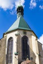 Church of St. Catherine exterior, Banska Stiavnica, Slovakia Royalty Free Stock Photo