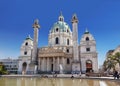 Church of St. Charles Borromei, Karlskirche. Vienna