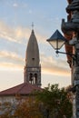 Church of st. Daniel in an old Karst city of Stanjel, Slovenia