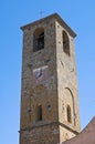 Church of St. Donato. Civita di Bagnoregio. Lazio. Italy. Royalty Free Stock Photo