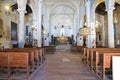 Church of St. Donato. Civita di Bagnoregio. Lazio. Italy. Royalty Free Stock Photo