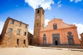 Church of St. Donato. Civita di Bagnoregio. Lazio. Italy Royalty Free Stock Photo