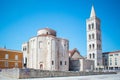 Church of St. Donatus and Bell Tower at the ancient Roman Forum in Zadar, Croatia