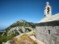 Church St. Elijah on the Orjen Mountain Range, Montenegro