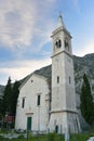 Church of St. Eustahije, Bay of Kotor, Montenegro Royalty Free Stock Photo
