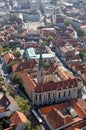 Church of St. Francis of Assisi on Kaptol in Zagreb, Croatia
