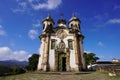 Church of St. Francis of Assisi in Ouro Preto, Minas Gerais, Brazil, the city is World Heritage Site by UNESCO Royalty Free Stock Photo