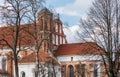 Church of St. Francis and Bernadine in Vilnius, Lithuania