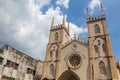 Church of St Francis Xavier in the center of Malacca Melaka , Malays Royalty Free Stock Photo