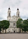 Church of St. Francis Xavier in Kaunas. Lithuania Royalty Free Stock Photo