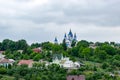 Church of St. George on a hill in Kamianets-Podilskyi, Ukraine Royalty Free Stock Photo