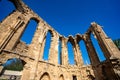 Church of St. George of The Latins ruins in the old town of Famagusta Royalty Free Stock Photo