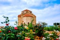 Church of St. George on Mediterranean Sea coast near of Paphos Royalty Free Stock Photo