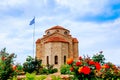 Church of St. George on Mediterranean Sea coast near of Paphos Royalty Free Stock Photo