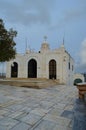 Church of St. George on top of Mount Lycavittos in Athens, Greece