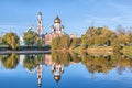 Church of St. George the Victorious in Odintsovo Royalty Free Stock Photo