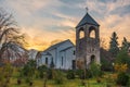 Church of St. George was built in 1855. Gakh city, Azerbaijan