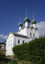 Church. St. Gregory the Theologian of the 17th century in the Kremlin in Rostov the Great Royalty Free Stock Photo