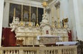 Church of St. Irene. Lecce. Puglia. Italy. Royalty Free Stock Photo
