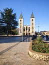 Church of St. Jacob in Medjugorje Bosnia and Herzegovina Royalty Free Stock Photo