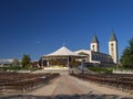 Church of St. Jacob in Medjugorje Bosnia and Herzegovina Royalty Free Stock Photo