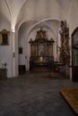 Beroun, Czech Republic - May 8, 2022 - The Church of St. James in Beroun, is a Baroque building on Gothic foundations.