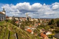 Church of St.James And Jesuit College-Kutna Hora Royalty Free Stock Photo