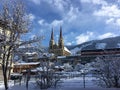 Church in St. Johann Pongau, Austria Royalty Free Stock Photo