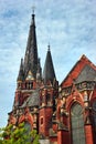 Church of St. Johannis in Gera, the third-largest city in Thuringia, Germany Royalty Free Stock Photo