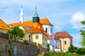 Church of St. John the Baptist and Minorite monastery in Jindrichuv Hradec, Czech Republic