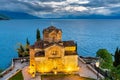 Church of St. John at Kaneo - Ohrid, Macedonia Royalty Free Stock Photo