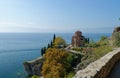 Church of St. John at Kaneo, Ohrid Royalty Free Stock Photo