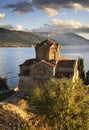 Church of St. John at Kaneo in Ohrid. Macedonia Royalty Free Stock Photo