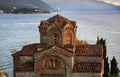 Church of St. John at Kaneo in Ohrid. Macedonia Royalty Free Stock Photo