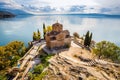 Church of St. John at Kaneo - Ohrid, Macedonia Royalty Free Stock Photo