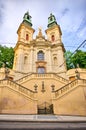 Church of St. John Nepomucene of the Rock in Prague , Czech Repubic