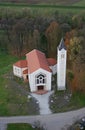 Church of St. John of Nepomuk in Glina, Croatia