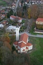 Church of St. John of Nepomuk in Glina, Croatia