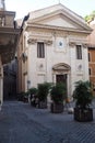 The church of St. John of the Pinecone in Rome