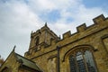 The church of St Leonard in Downham in Lancashire